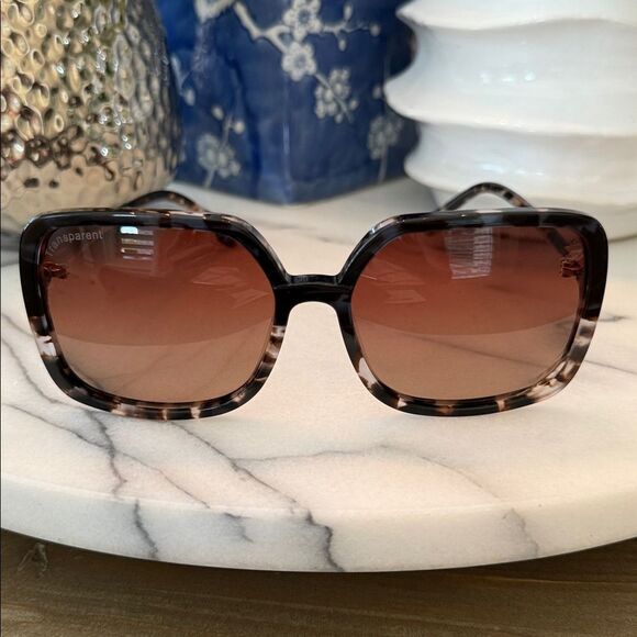 Transparent Free People Janis Sunglasses NWT main image 3